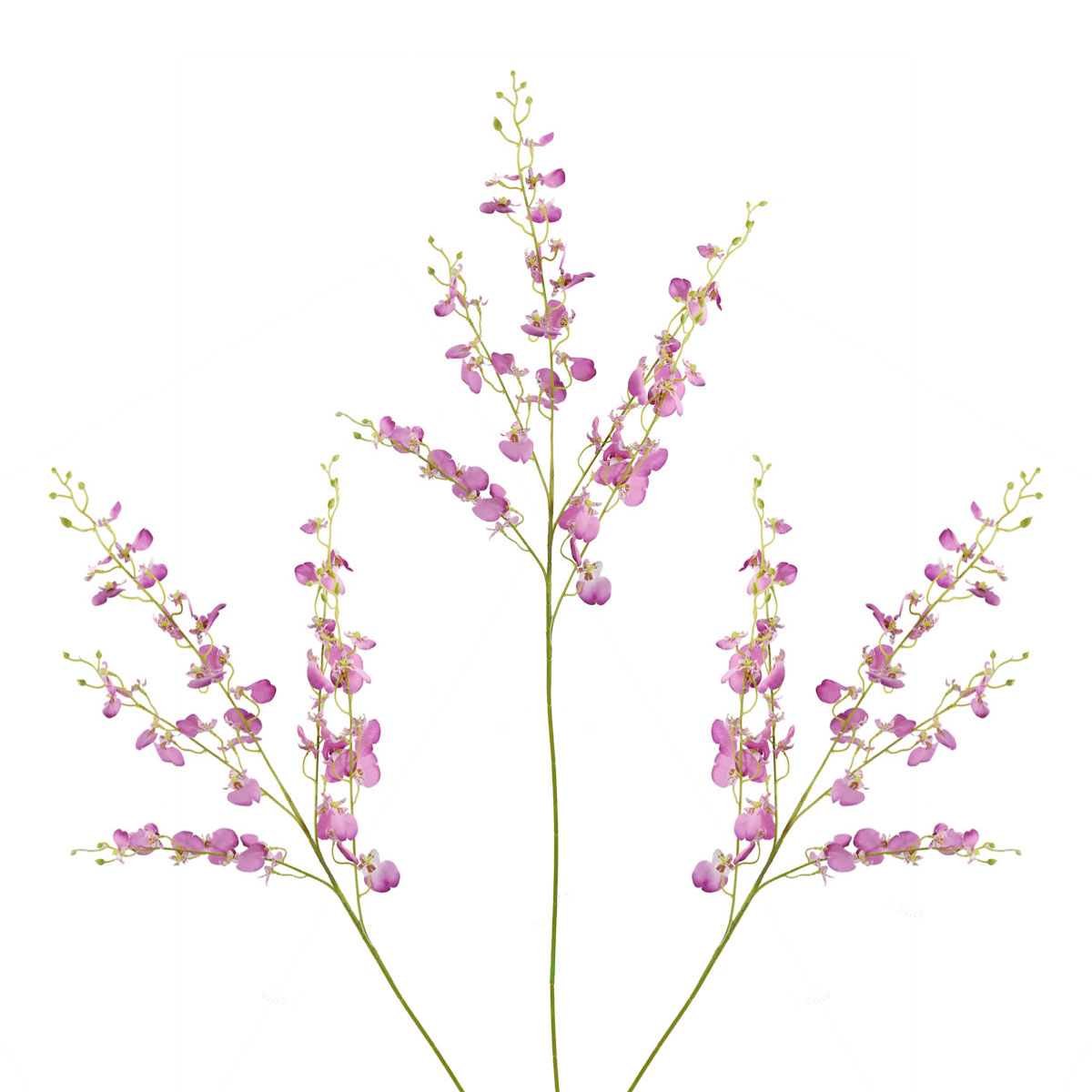 Orquidea Bailarina Artificial Magenta Pack 3 Pz Blumart