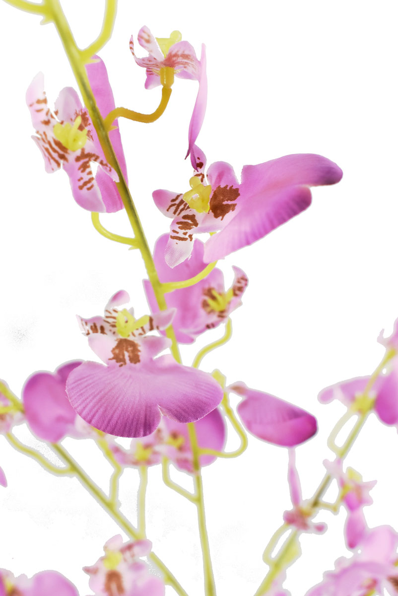 Orquidea Bailarina Artificial Magenta Pack 3 Pz Blumart