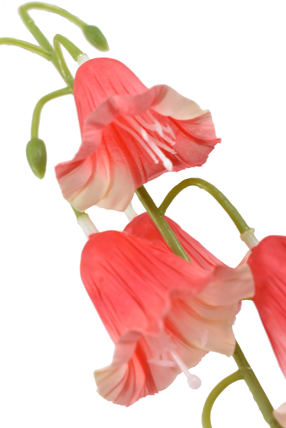 Campanita Flor Artificial Rojo Pack 3 pz Blumart