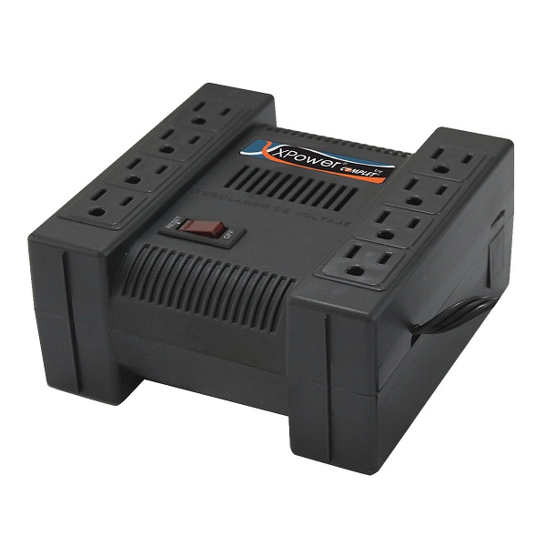 Regulador De Voltaje Complet Xpower 1300va Salida De 120v 