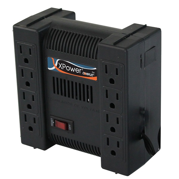 Regulador De Voltaje Complet Xpower 1300va Salida De 120v 