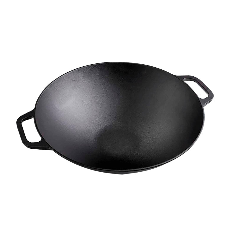 Wok de hierro esmaltado 14" Victoria