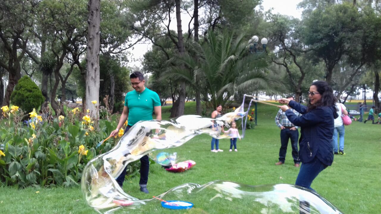 Burbujas jabón gigantes Cuerdas 2L 