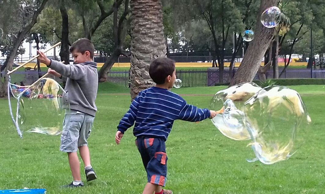 Burbujas jabón gigantes Cuerdas 2L 