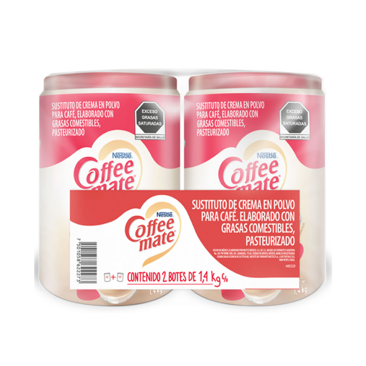 Coffee Mate Sustituto de Crema en Polvo 2/1.4 kg.