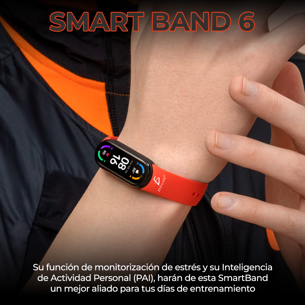 Smart Watch M6 Pulsera Inteligente Sensor De Ritmo Cardíaco.