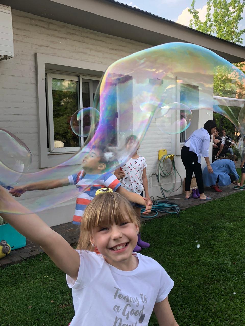 Burbujas jabon gigantes 3 Burbujeros 10,20,28cm