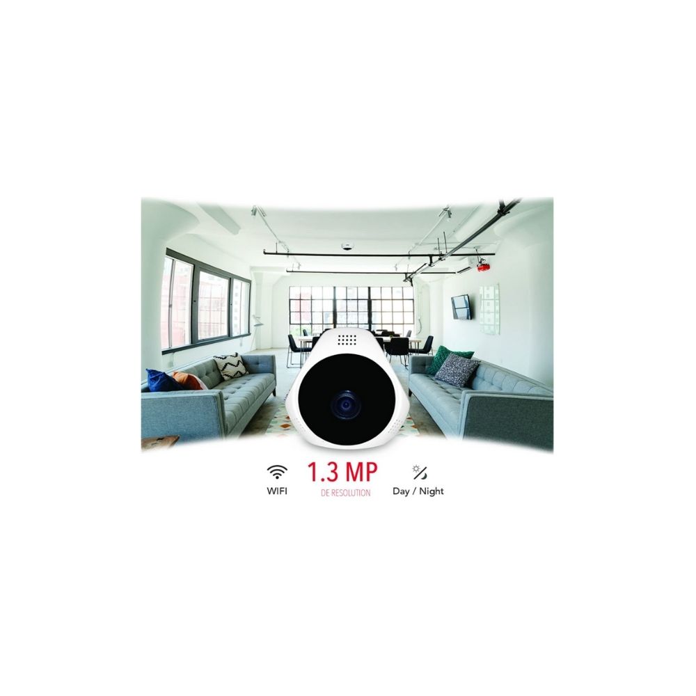 RCA cámara de Seguridad IP WiFi 360 Grados.