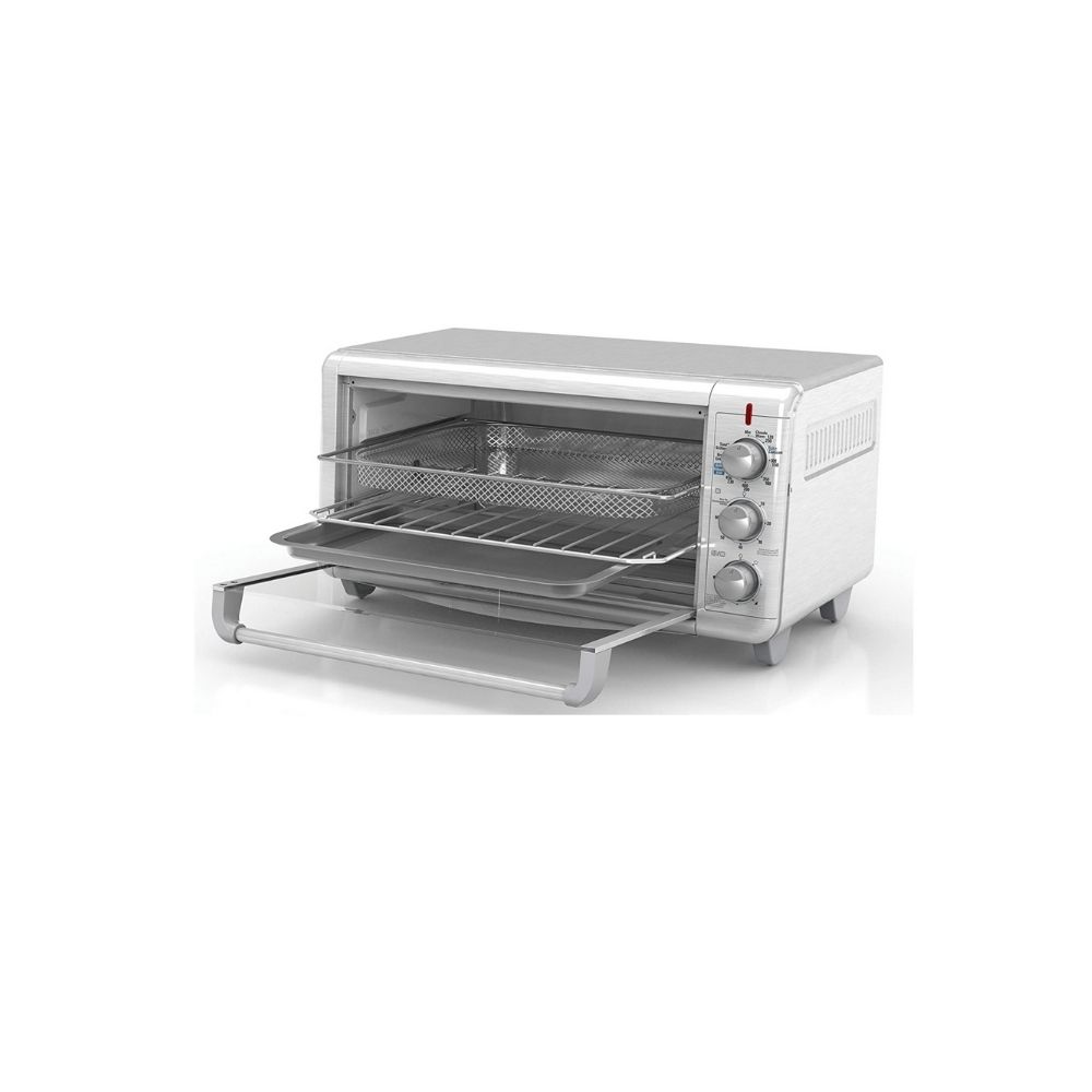 Horno Eléctrico Black & Decker con Freidora de Aire y Sistema de Convección, 30 Litros TO3265XSS-LA