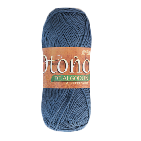 Hilaza Otoño Madeja de 100 gramos Azul Bretaña