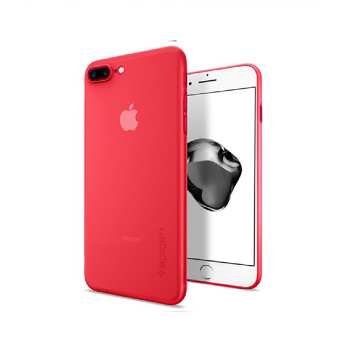 Funda Iphone 8 Ultra Thin Flexible Rojo