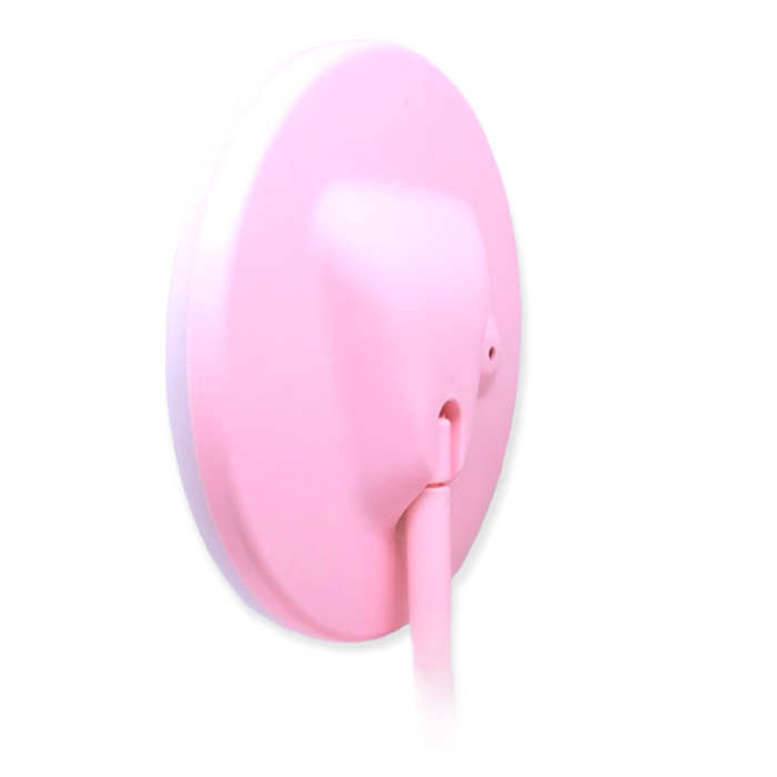 Espejo de maquillaje con luz LED portátil