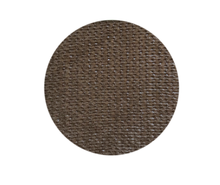 Malla Sombra Raschel café  90% Rollo 5.2x50 Entrega Inmediata
