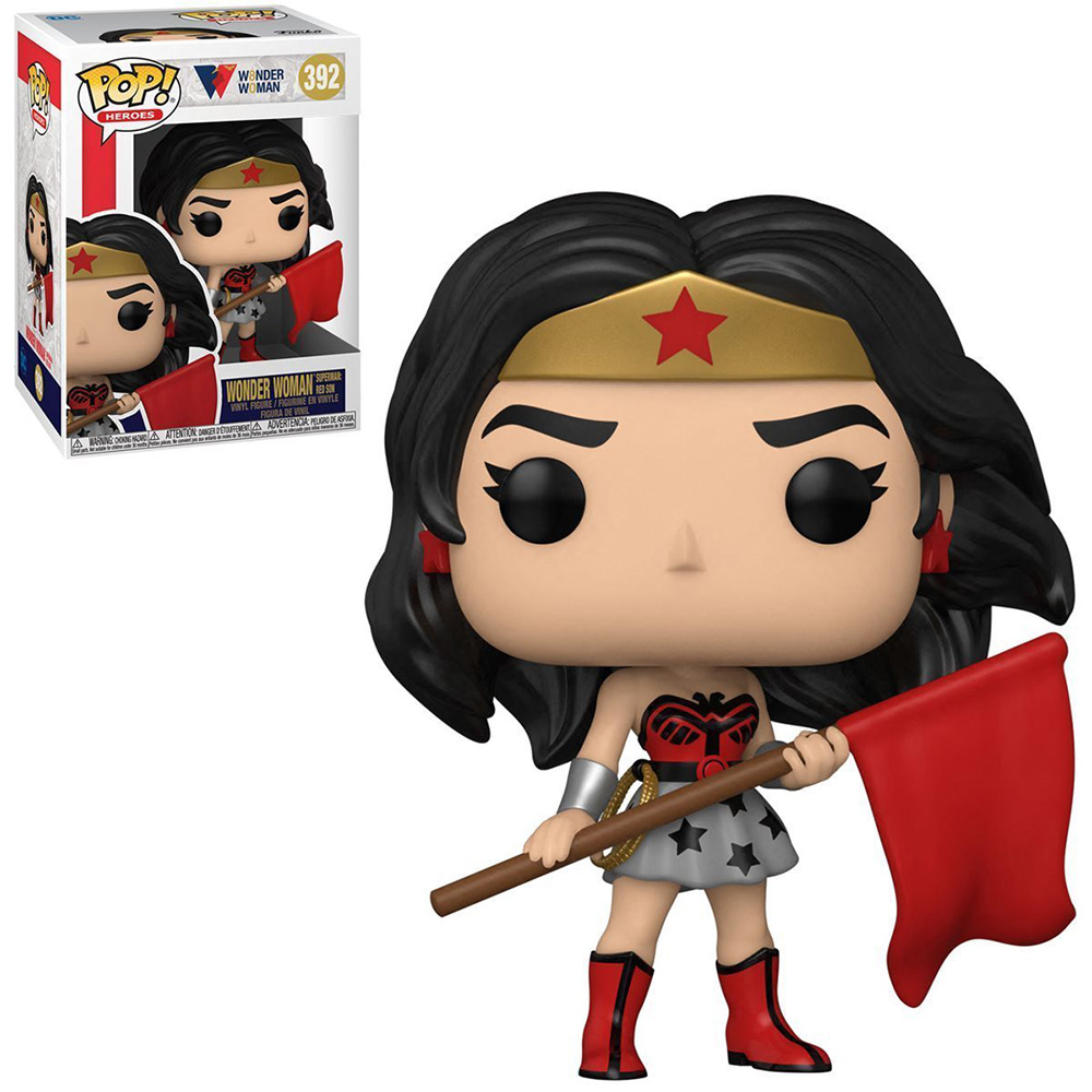 Funko Pop Heroes: Woner Woman 80 - Mujer Maravilla version Superman: Hijo Rojo
