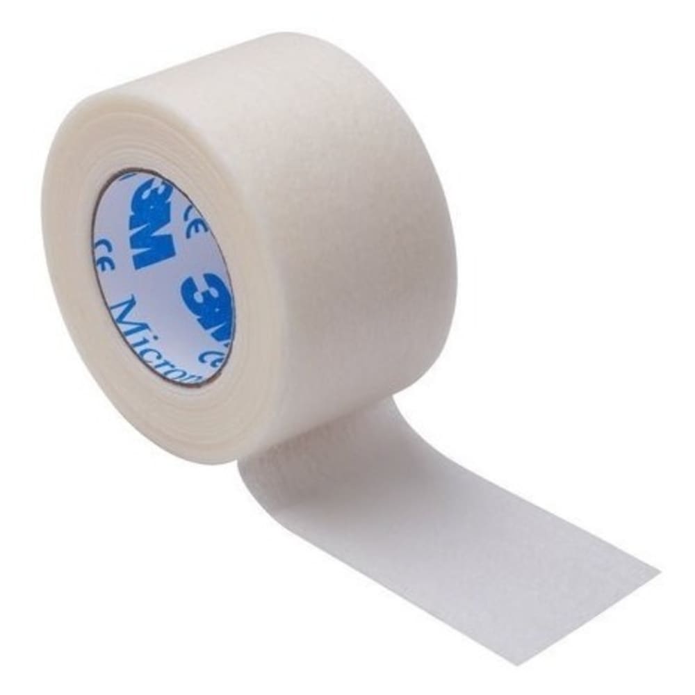 Cinta Micropore 3M 1 Pulgada Paquete 12 piezas