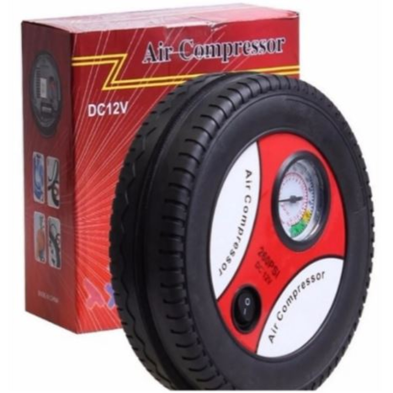 Mini Compresor De Aire Bomba Tipo Llanta 12v 260psi Auto