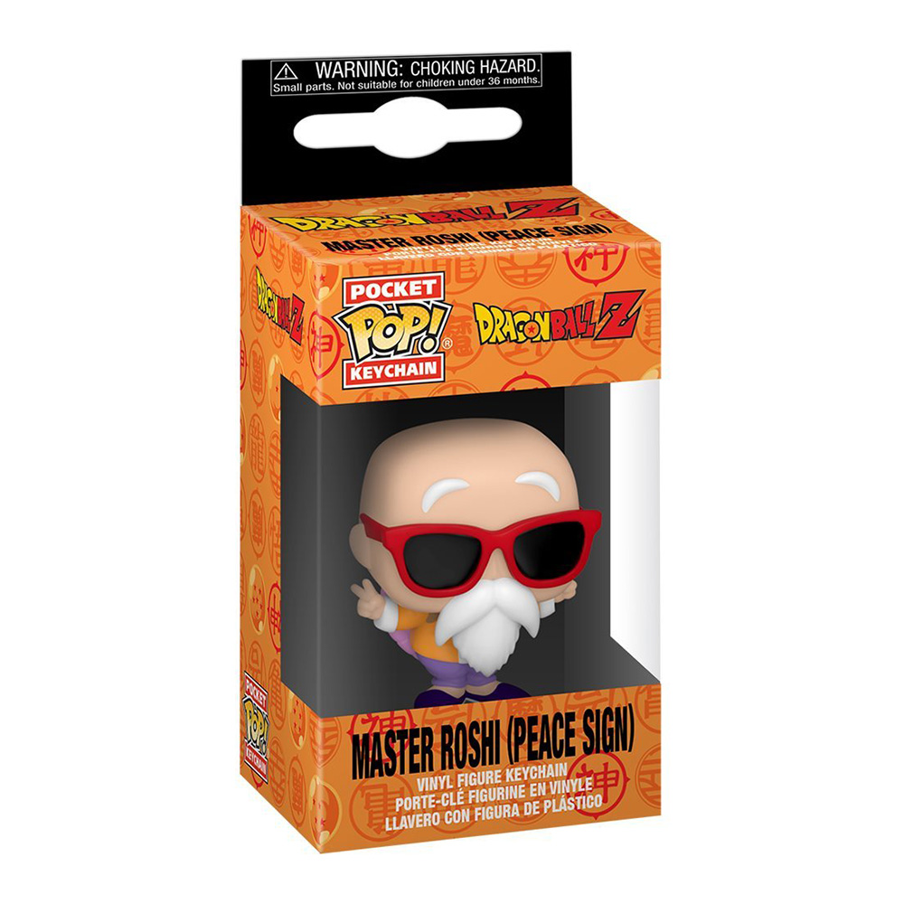 Funko Pop Keychain: Dragon Ball Z - Maestro Roshi Llavero