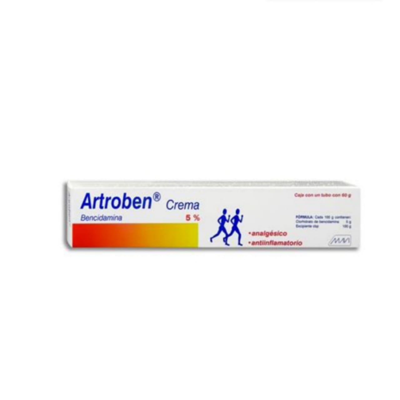Artroben, Bencidamina Crema 5% Tubo Con 60g