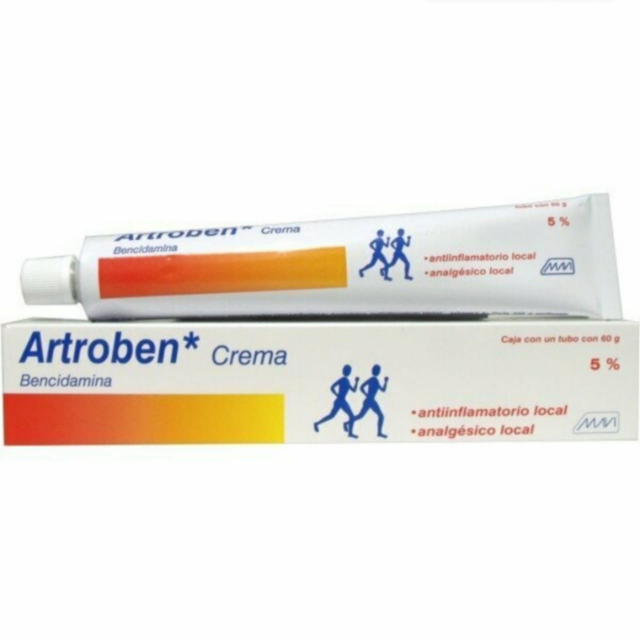 Artroben, Bencidamina Crema 5% Tubo Con 60g