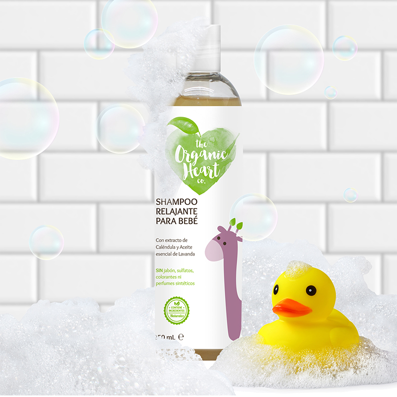 Duo Pack Shampoo Relajante para Bebé The Organic Heart Co. 
