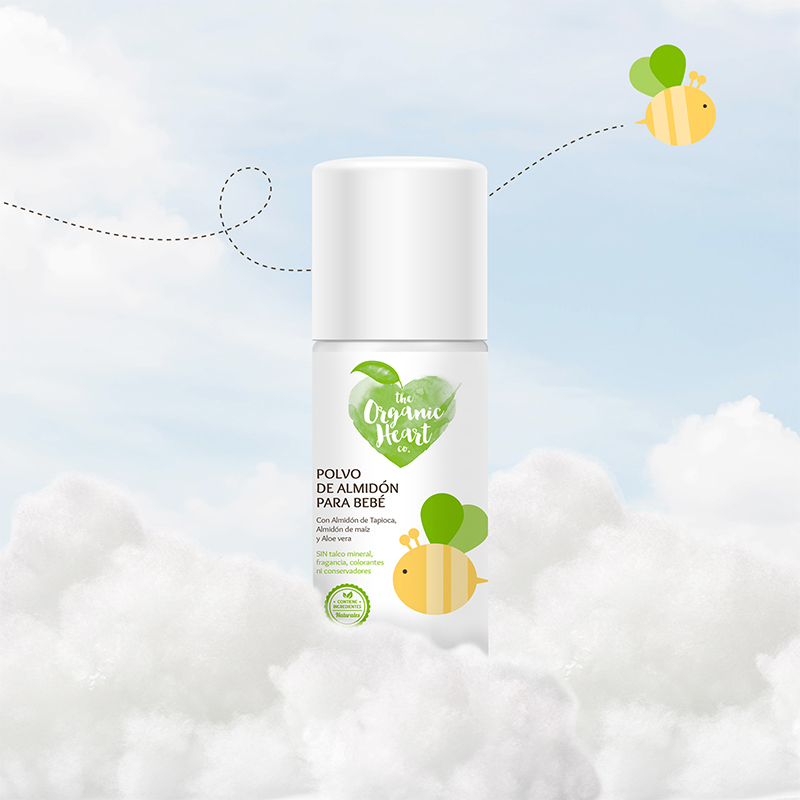 Duo Pack Polvo de Almidón The organic Heart Co. 