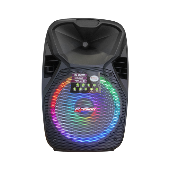 Bafle Recargable 15" Fussion PBS-157001 Bluetooth