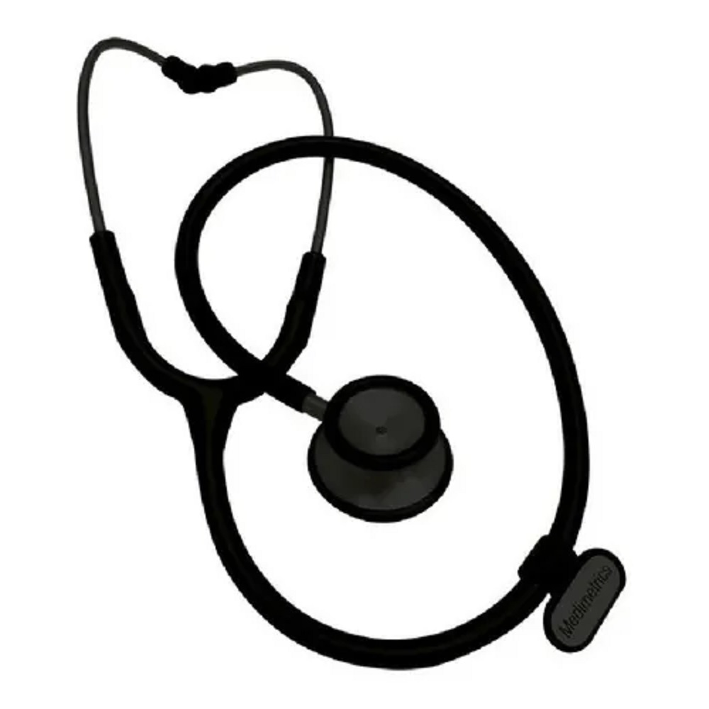 Estetoscopio Dr 2 Pro Doble Campana 5765 Negro Ninja Medimetrics