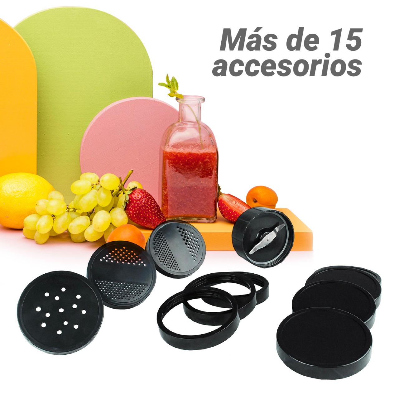 Procesador de frutas y verduras Natural Bullet tipo Nutribullet 600