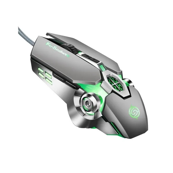 Mouse De Juego Usb Alámbrico Recargable Raton Gamer