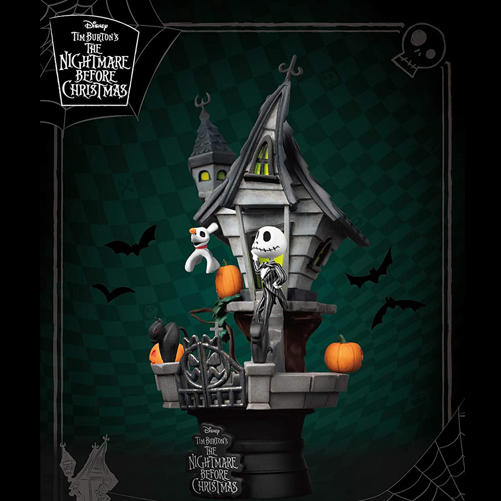 Beast Kingdom Diorama Stage Disney: Extraño Mundo de Jack - Casa Embrujada de Jack