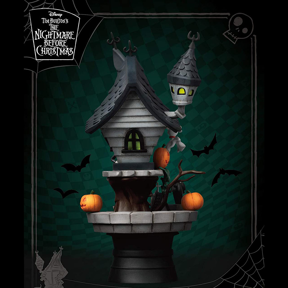 Beast Kingdom Diorama Stage Disney: Extraño Mundo de Jack - Casa Embrujada de Jack