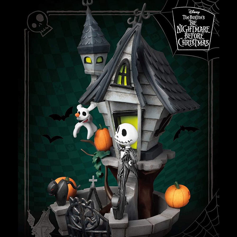 Beast Kingdom Diorama Stage Disney: Extraño Mundo de Jack - Casa Embrujada de Jack