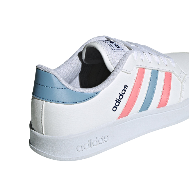 TENIS CASUAL ADIDAS BREAKNET BLANCO-MUJER/ GZ8095