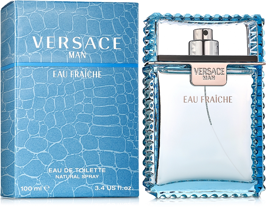 Fragancia para caballero Versace Man 100 ml Eau de Toilette