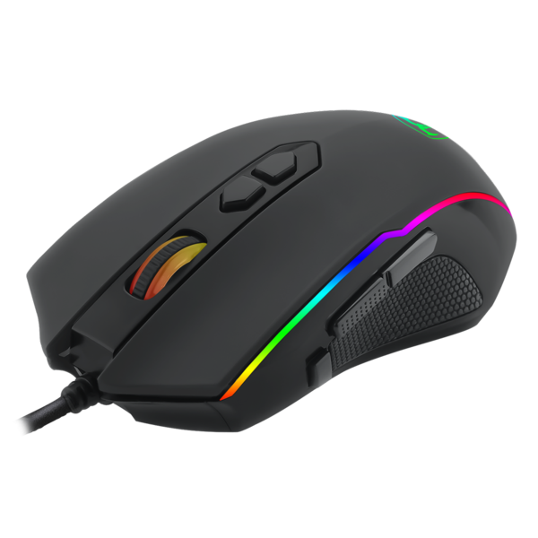 Ratón Gamer Mouse Alámbrico Luz Rgb T-dagger Sergeant