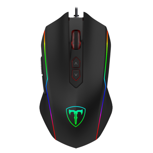 Ratón Gamer Mouse Alámbrico Luz Rgb T-dagger Sergeant