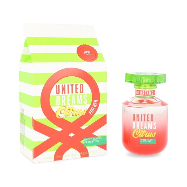 PERFUME UNITED DREAMS CITRUS FOR HER 80ML EDT SPRAY DAMA