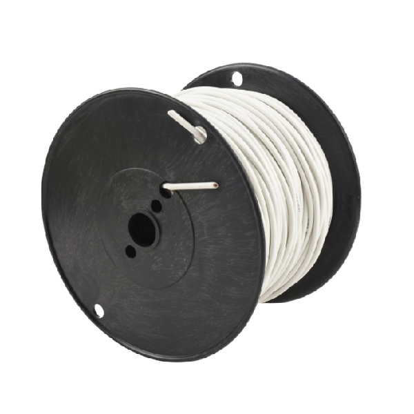 Cable indiana calibre tipo thw-ls/thhw-ls tipo 14 awg. 100 % cobre rollo de 100 m. 600 v. Blanco