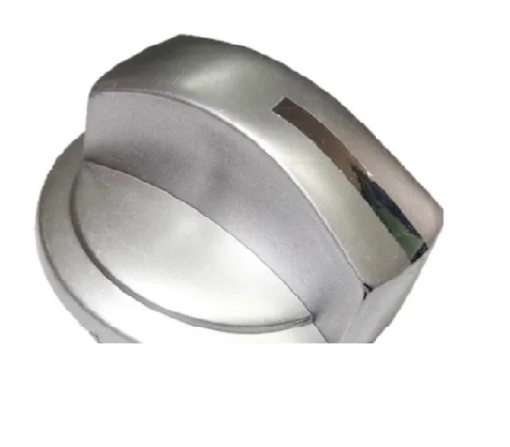 Kit 6 Perillas Para Estufa Tipo Mabe Plata