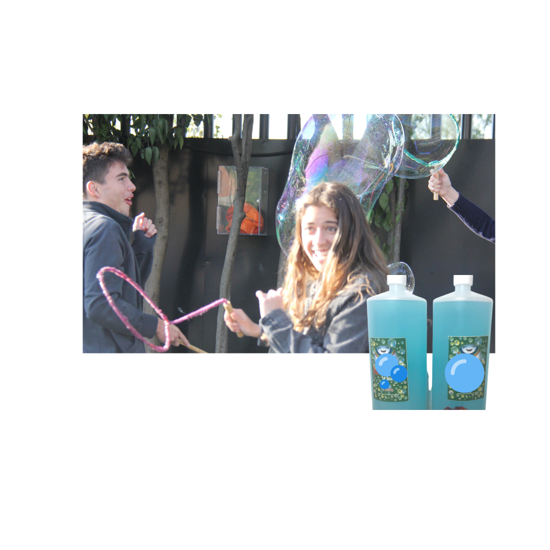 Burbujas jabon gigantes 3 burbujeros 10,20 y 28cm