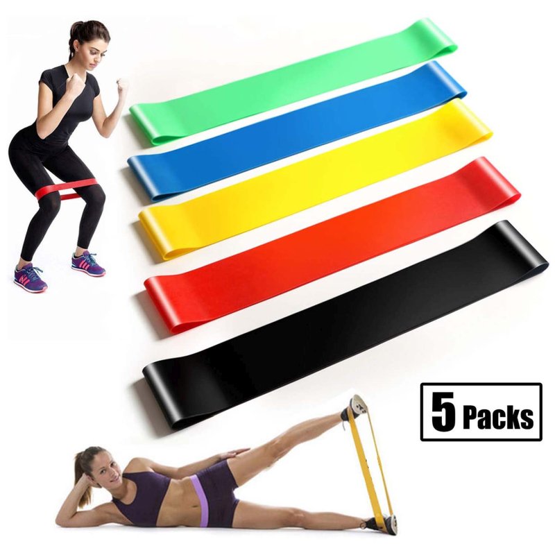 Kit de 5 Bandas de Resistencia para Ejercicios
