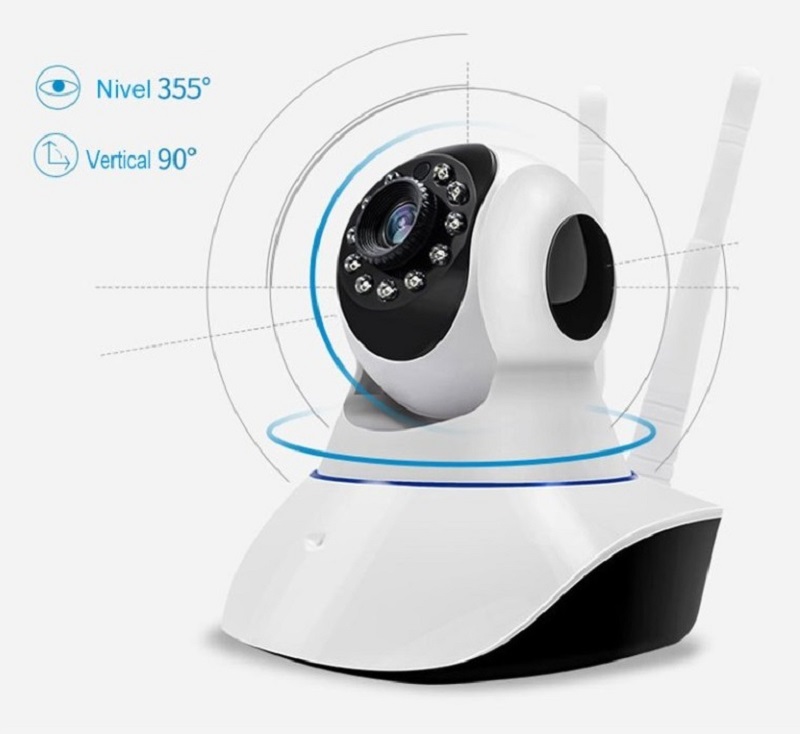 Cámara De Seguridad Inteligente Wifi Smart 