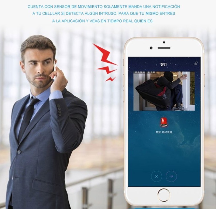 Cámara De Seguridad Inteligente Wifi Smart 