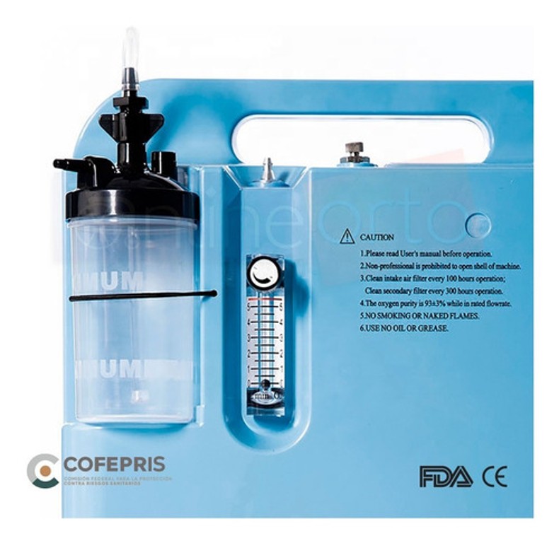 Concentrador De Oxigeno 5 Litros Estacionario Longfian