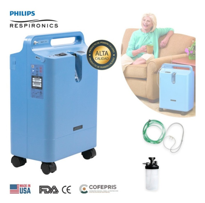Concentrador De Oxígeno 5 Litros Everflo Philips Respironics
