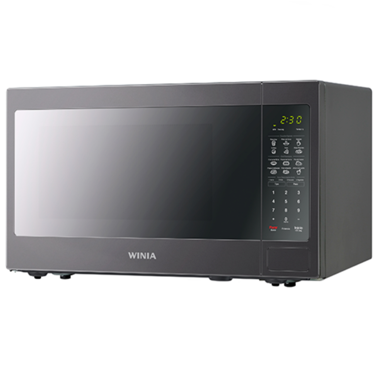 Horno de Microondas Gris de 1.6P WINIA KOR-16SSM