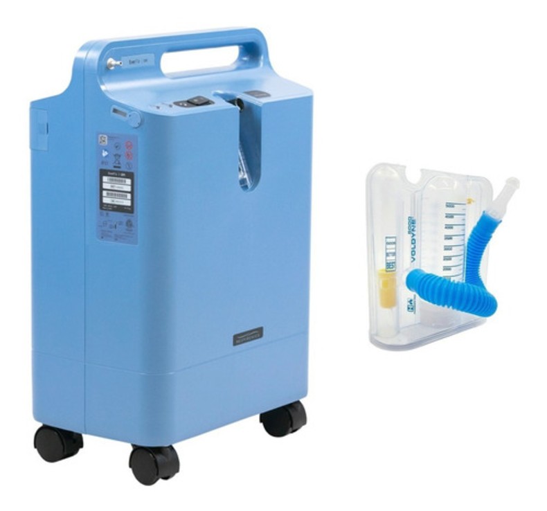 Concentrador Oxígeno 5l Philips Respironics Con Inspirometro