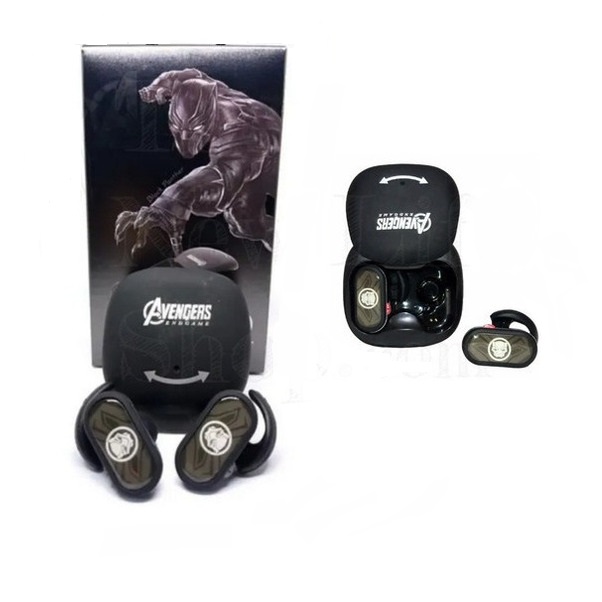 AUDIFONOS DE AVENGERS INALAMBRICOS PANTERA NEGRA