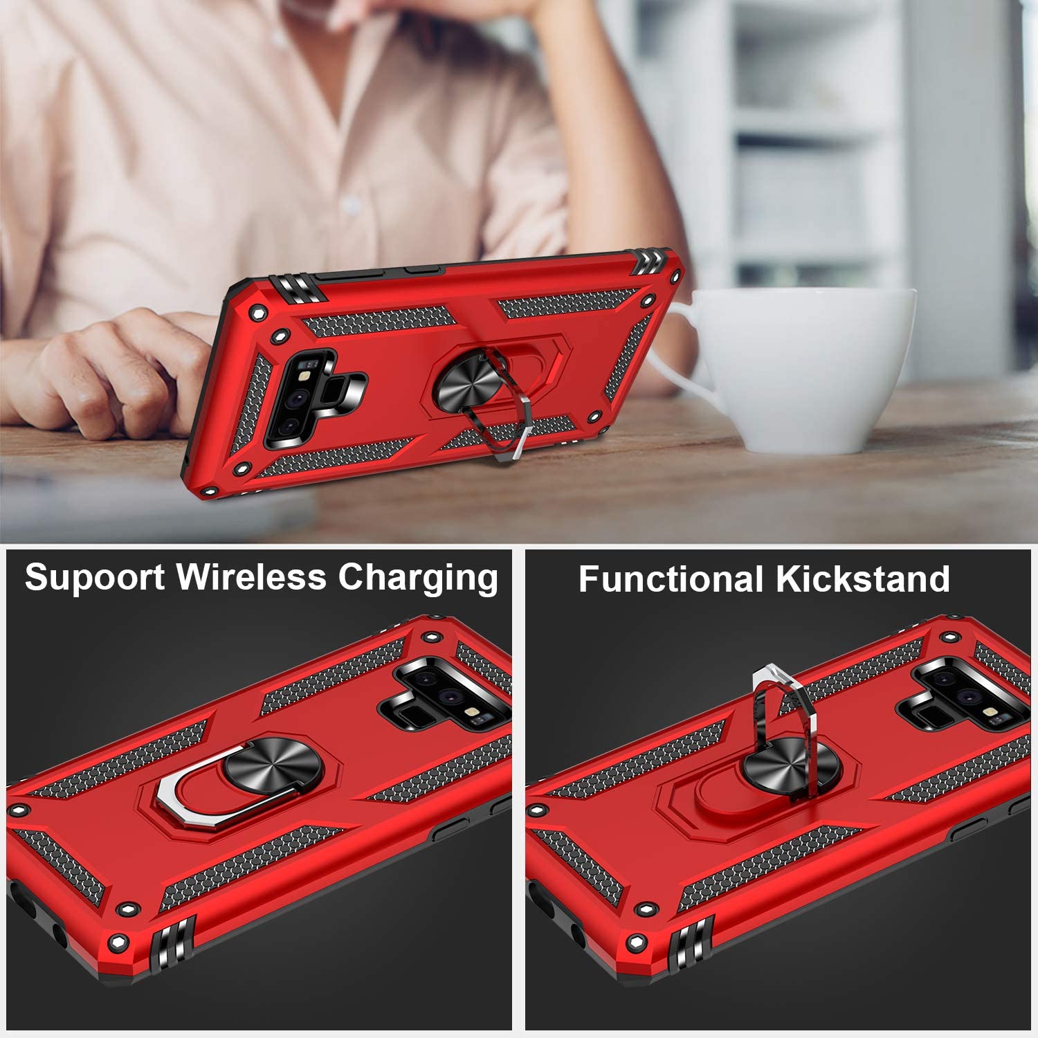 Funda Cronox Para Samsung Galaxy Note 9 Sm-n9600 Uso Rudo State22