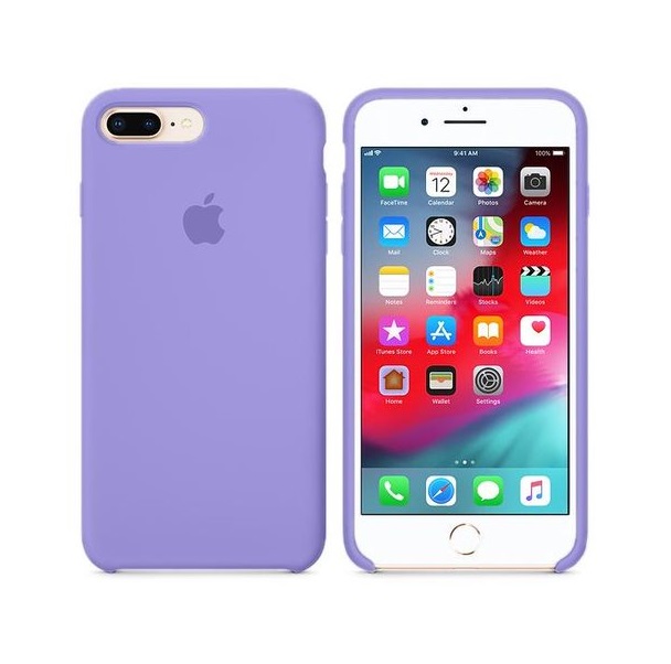 Case iPhone Lila/Violeta 7 Plus / 8 Plus Logo Funda Protector